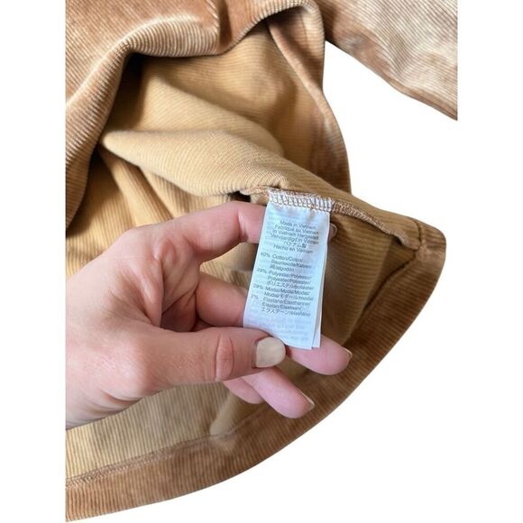 Madewell x Texture & Thread Corduroy Swing Top size L Warm Hickory Brown - Picture 10 of 11